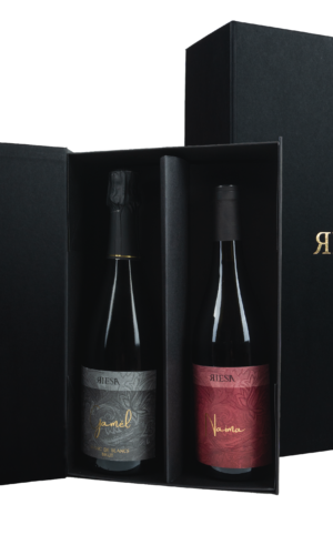 Scatola Doppia Calamita Nera